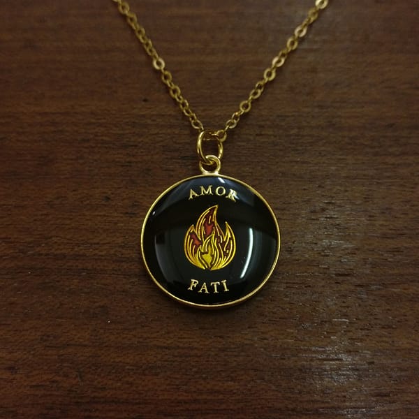 amor-fati-black-and-gold-enamelled-pendant-necklace